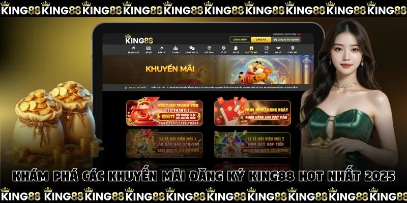 Khám phá các khuyến mãi đăng ký King88 hot nhất 2025