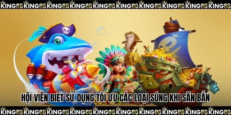 Hội viên biết sử dụng tối ưu các loại súng khi săn bắn